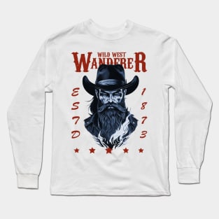 Wandering in Wild West Style Long Sleeve T-Shirt